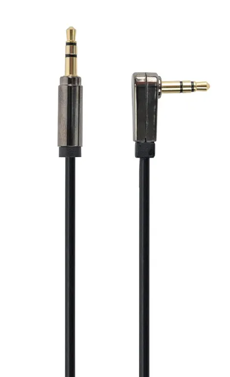 Cablu audio Cablexpert CCAP-444L-1M, 3.5mm 3-pin (M) - 3.5mm 3-pin (M), 1m, Negru