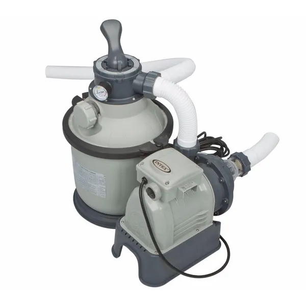 Accesorii pentru piscine Intex Krystal Clear, 4500L, Alb/Negru, 26644