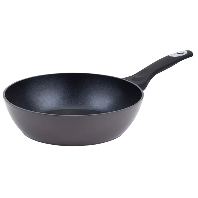 Сковорода глубокая RESTO 93031, 24см, Чёрный