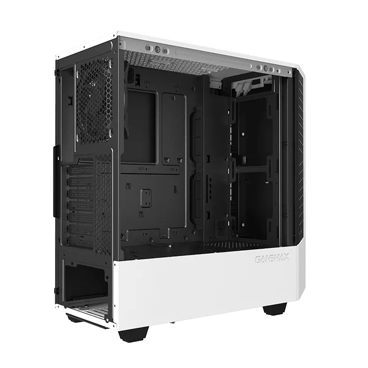 Carcasă PC Gamemax Panda T802, Midi-Tower, ATX, Alb
