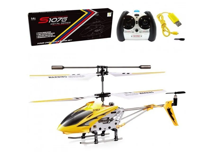 Elicopter Syma S107G, Galben