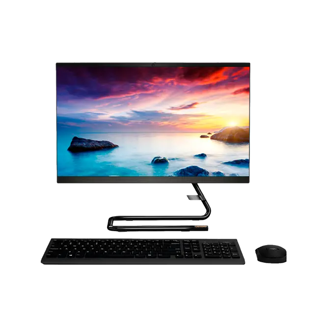 Моноблок Lenovo IdeaCentre 3 24IMB0, 23,8", Intel Core i3-10100T, 8Гб/256Гб, Без ОС, Чёрный