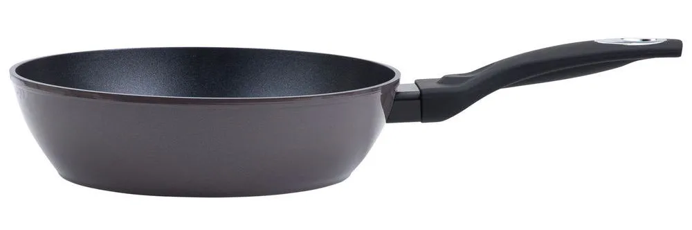 Сковорода глубокая RESTO 93031, 24см, Чёрный