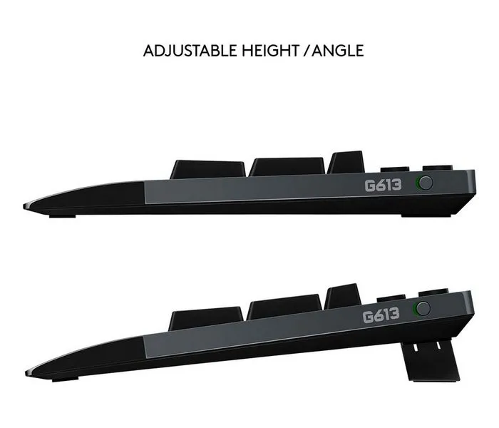 Клавиатура Logitech G613, Беспроводное, Чёрный