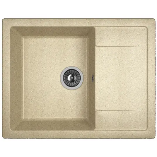 Кухонная мойка из камня Dr.Gans Tehno 650х510х217 терракота