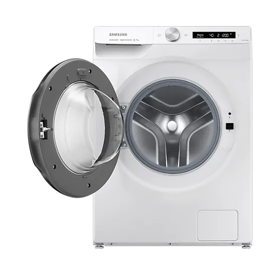 Mașină de spălat Samsung WW80A6S24AW/UA, 8kg, Alb