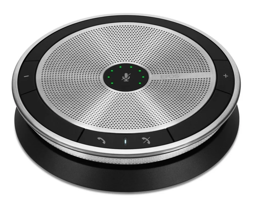 Microfon portabil pentru înregistrare vocală EPOS EXPAND SP 20 ML, Fără fir/Cu fir, Argintiu