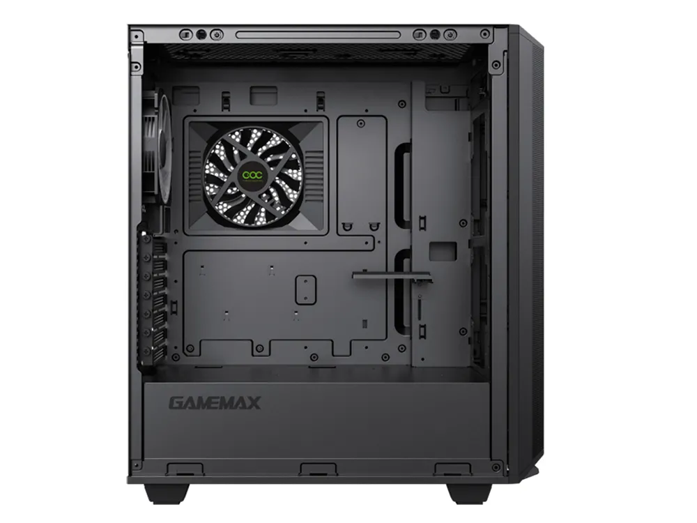 Carcasă PC Gamemax Precision, Midi-Tower, ATX, Negru