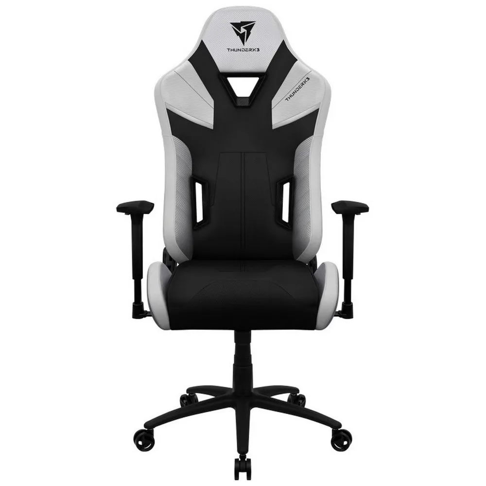 Scaun Gaming ThunderX3 TC5, PU Piele, Alb