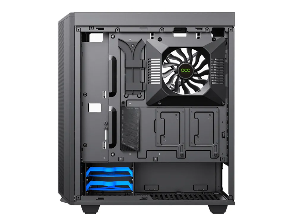 Carcasă PC Gamemax Precision, Midi-Tower, ATX, Negru