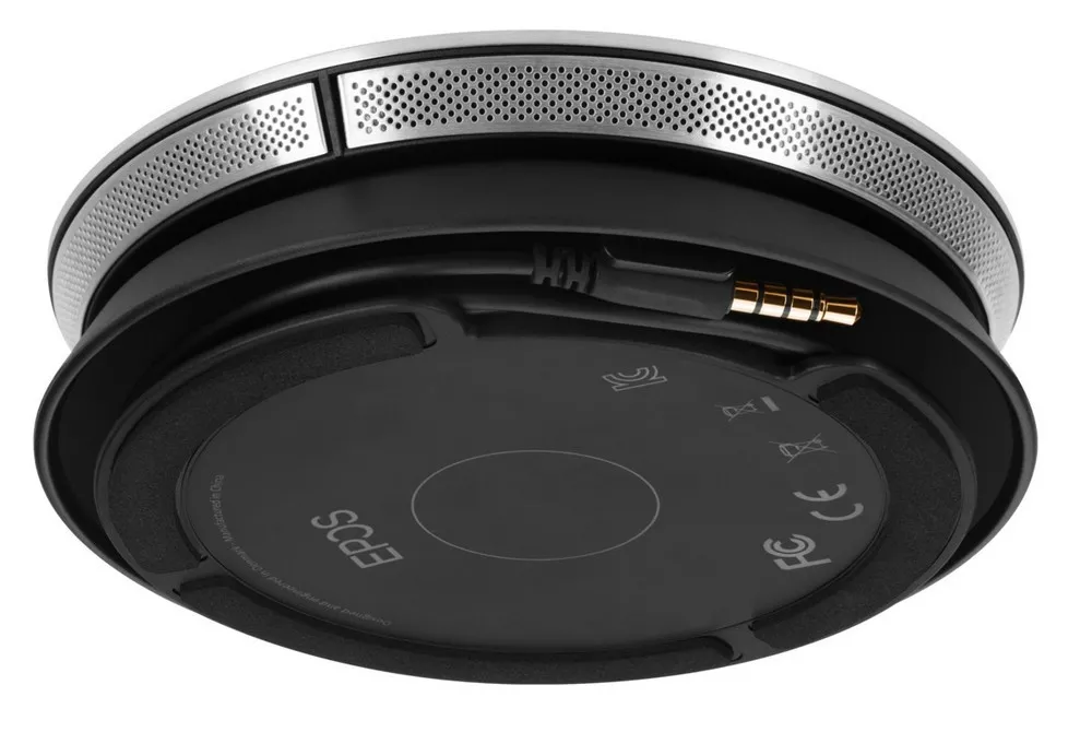 Microfon portabil pentru înregistrare vocală EPOS EXPAND SP 20 ML, Fără fir/Cu fir, Argintiu