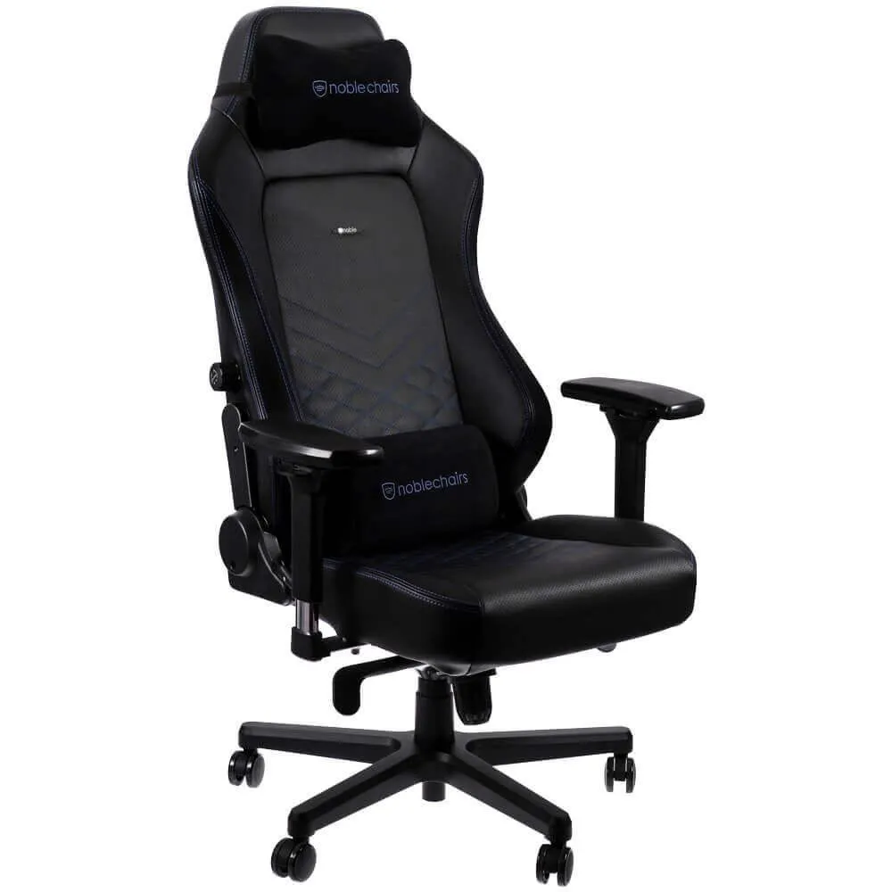 Gaming Chair Noble Hero NBL-HRO-PU-BBL Black/Blue, User max load up to 150kg / height 165-190cm