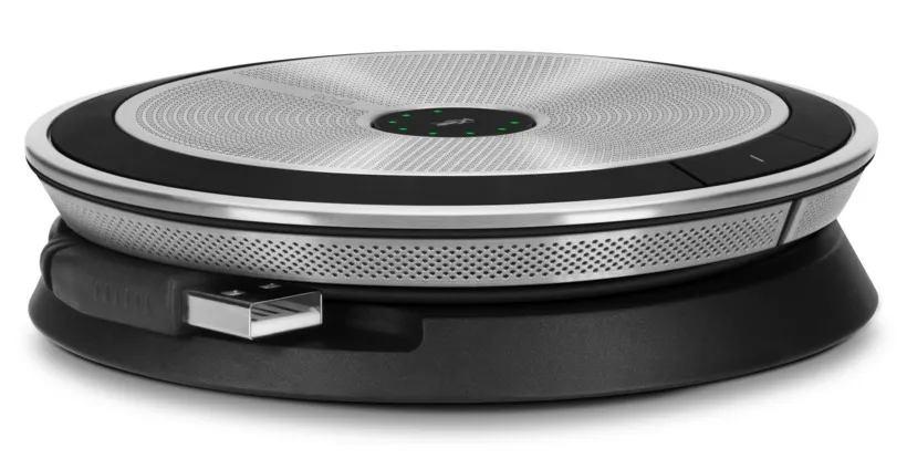 Microfon portabil pentru înregistrare vocală EPOS EXPAND SP 20 ML, Fără fir/Cu fir, Argintiu