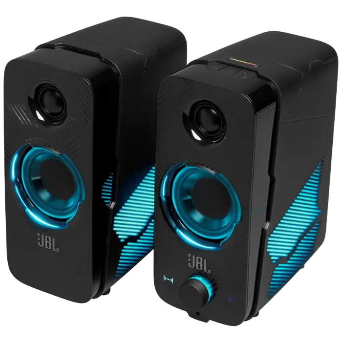 Компьютерные колонки 2.0 JBL Quantum Duo, Чёрный