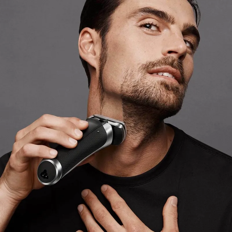 Электробритва мужская BRAUN 9330S Silver, Серебристый