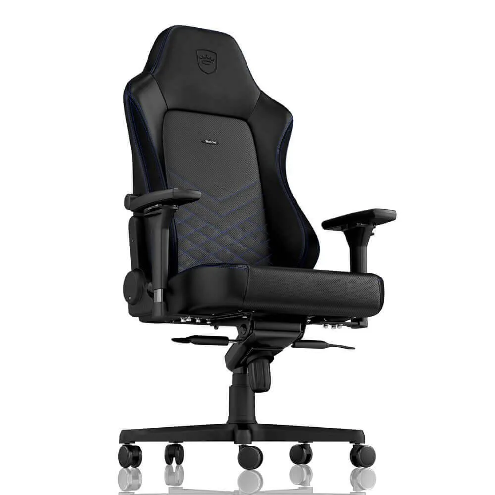 Gaming Chair Noble Hero NBL-HRO-PU-BBL Black/Blue, User max load up to 150kg / height 165-190cm