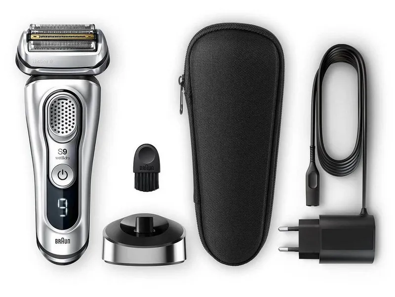 Электробритва мужская BRAUN 9330S Silver, Серебристый