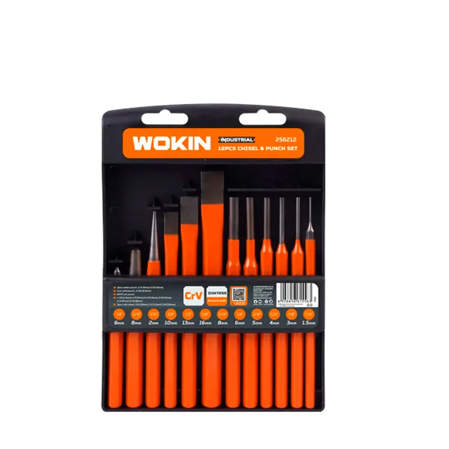 Set dalti si punctatoare 12 buc WOKIN