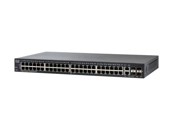 Сетевой коммутатор Cisco SF250-48, 4x 10/100 Мбит/с, 4x SFP