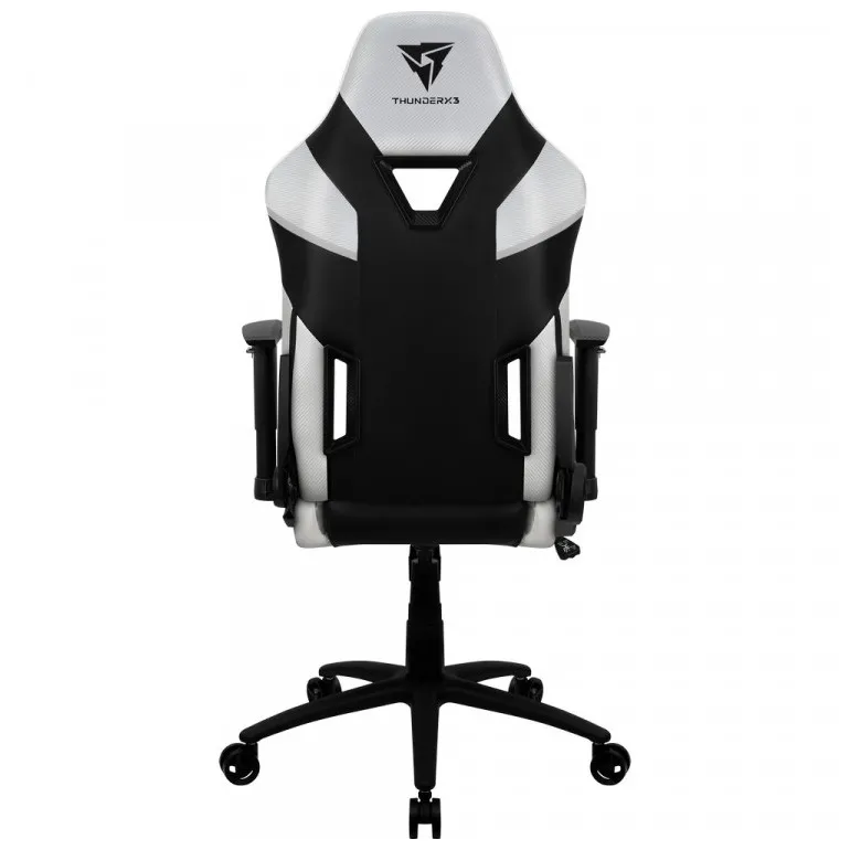 Scaun Gaming ThunderX3 TC5, PU Piele, Alb