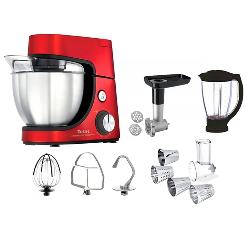 Robot de bucătărie Tefal QB516G38 Red, Roșu