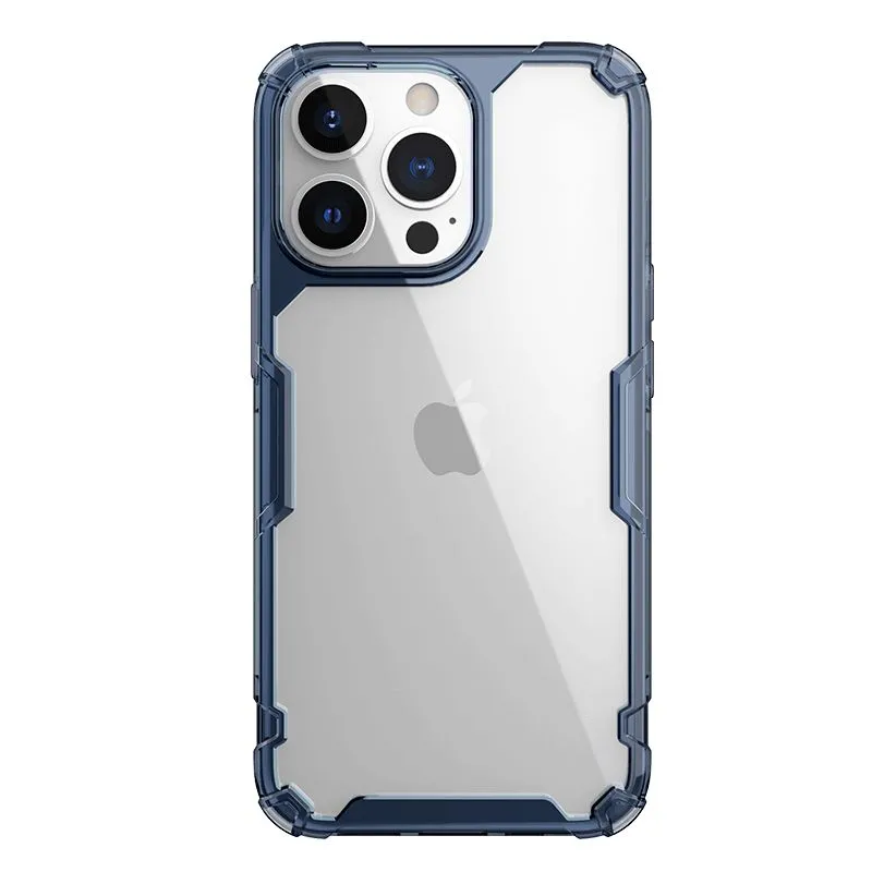 Чехол Nillkin iPhone 13 - Ultra thin TPU - Nature Pro Magnetic, Синий