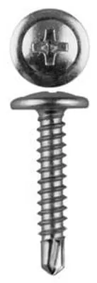 Surub 4.2x16 pe metal, otel 2.0mm cu varf burg.(100buc) METRIC