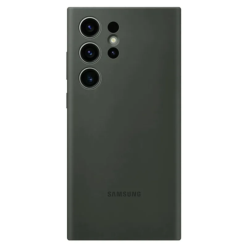 Чехол Samsung Silicone Cover for Galaxy S23 Ultra, Khaki