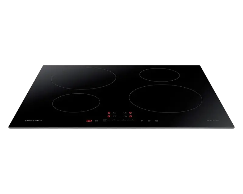Plită cu inducție Samsung NZ64H37070K/WT, Negru