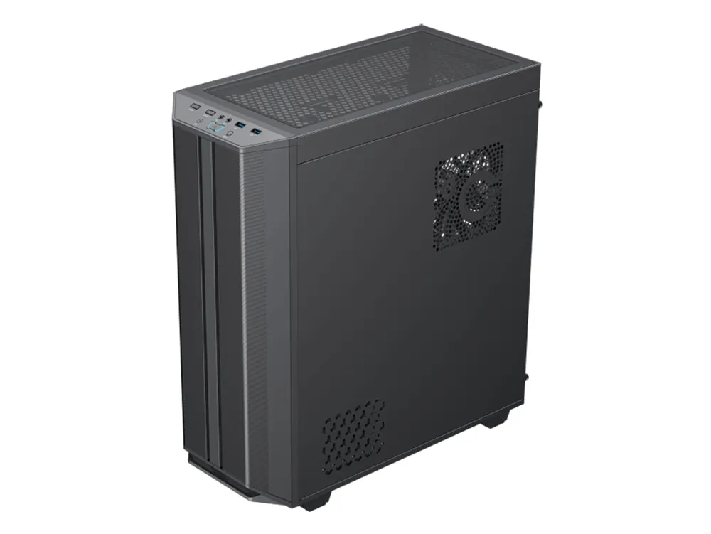 Carcasă PC Gamemax Precision, Midi-Tower, ATX, Negru