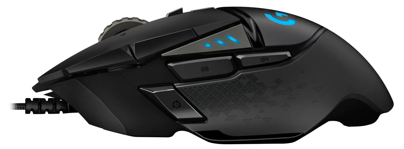 Игровая мышь Logitech G502 Hero, Чёрный