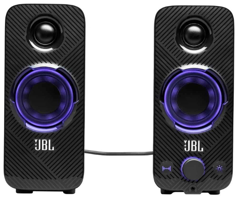 Компьютерные колонки 2.0 JBL Quantum Duo, Чёрный