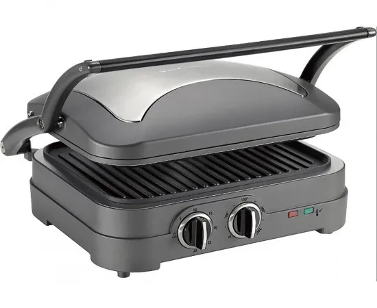 Grătar electric Cuisinart GR47BE, 1600W, Negru