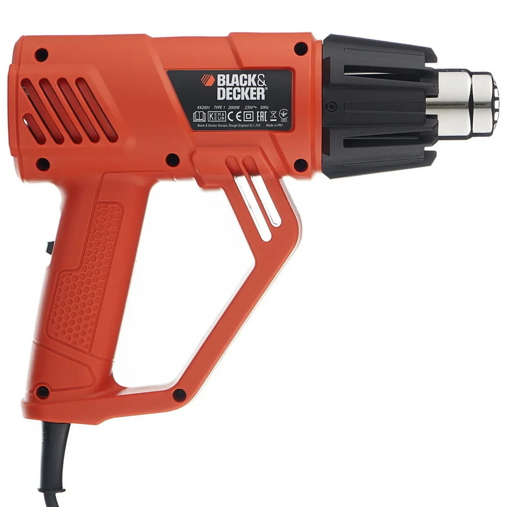 Пистолет горячего воздуха Black+Decker KX2001K-QS