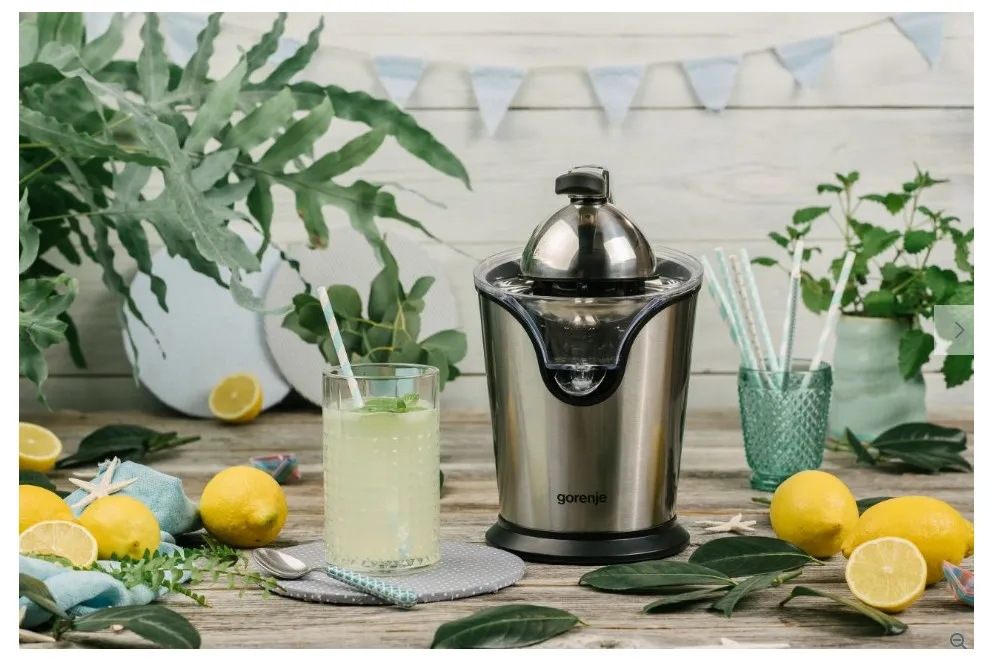 Storcător de citrice Gorenje Citruseta CJ100HE, Oțel inoxidabil