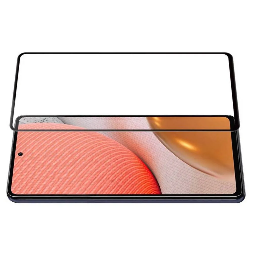 Защитное стекло Xcover Samsung Galaxy A72 Full Glue Premium, Чёрный