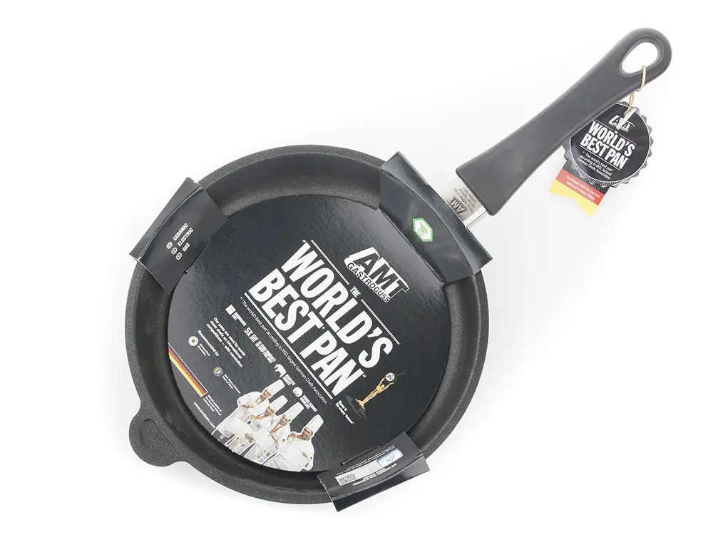 Сковорода AMT Gastroguss AMT-524-E, 1,3л, 24см, Чёрный