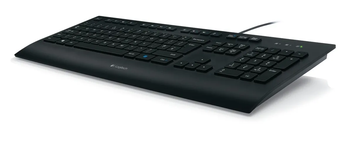 Клавиатура Logitech K280e, Проводное, Чёрный