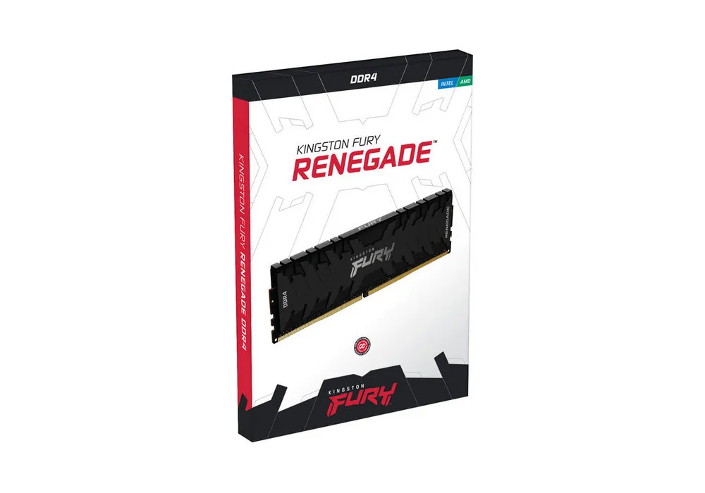 Оперативная память Kingston FURY Renegade, DDR4 SDRAM, 3000 MГц, 16Гб, KF430C15RB1/16