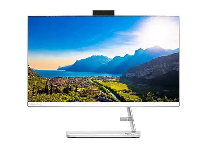 Computer All-in-One Lenovo IdeaCentre 3 24ALC6, 23,8", AMD Ryzen 3 5300U, 8GB/256GB, Windows 11 Pro, Alb