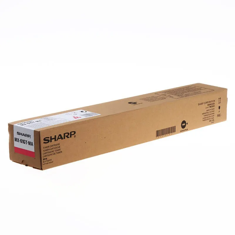 Тонер Sharp Toner MX-61GTMA, Magenta, Пурпурный