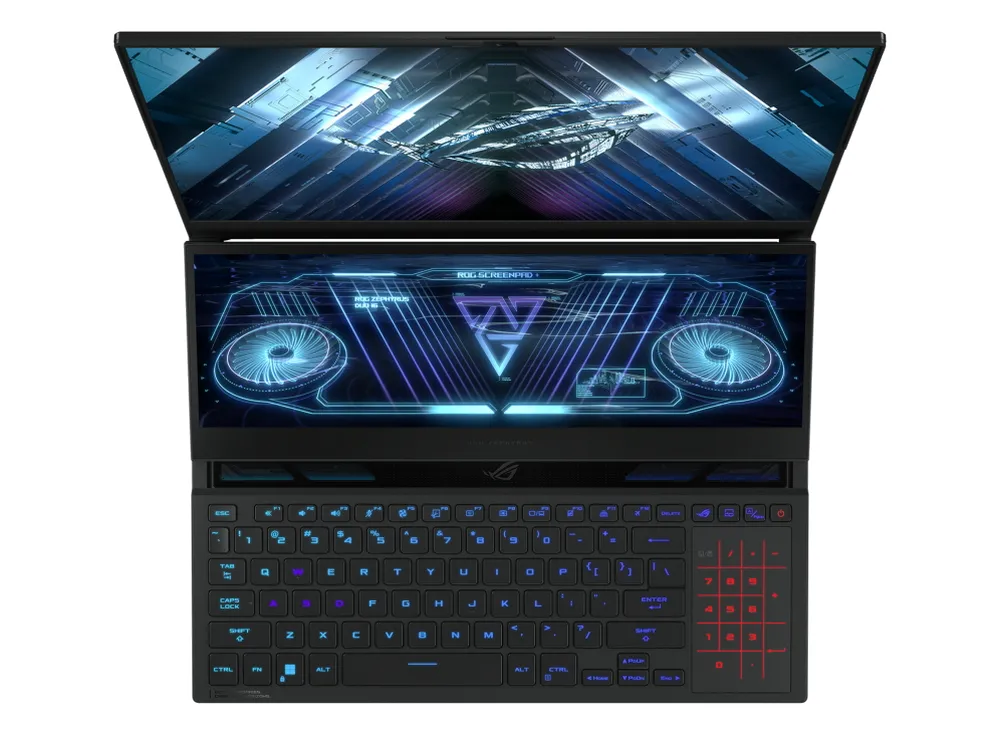 Laptop Gaming 16" ASUS ROG Zephyrus Duo 16 GX650RX, Negru, AMD Ryzen 9 6900HX, 32GB/4096GB, Windows 11 Home