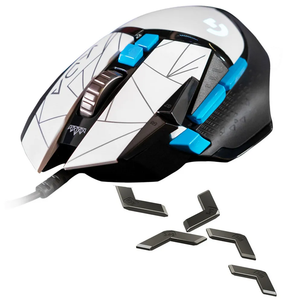 Игровая мышь Logitech G502 Hero, Черный/Белый