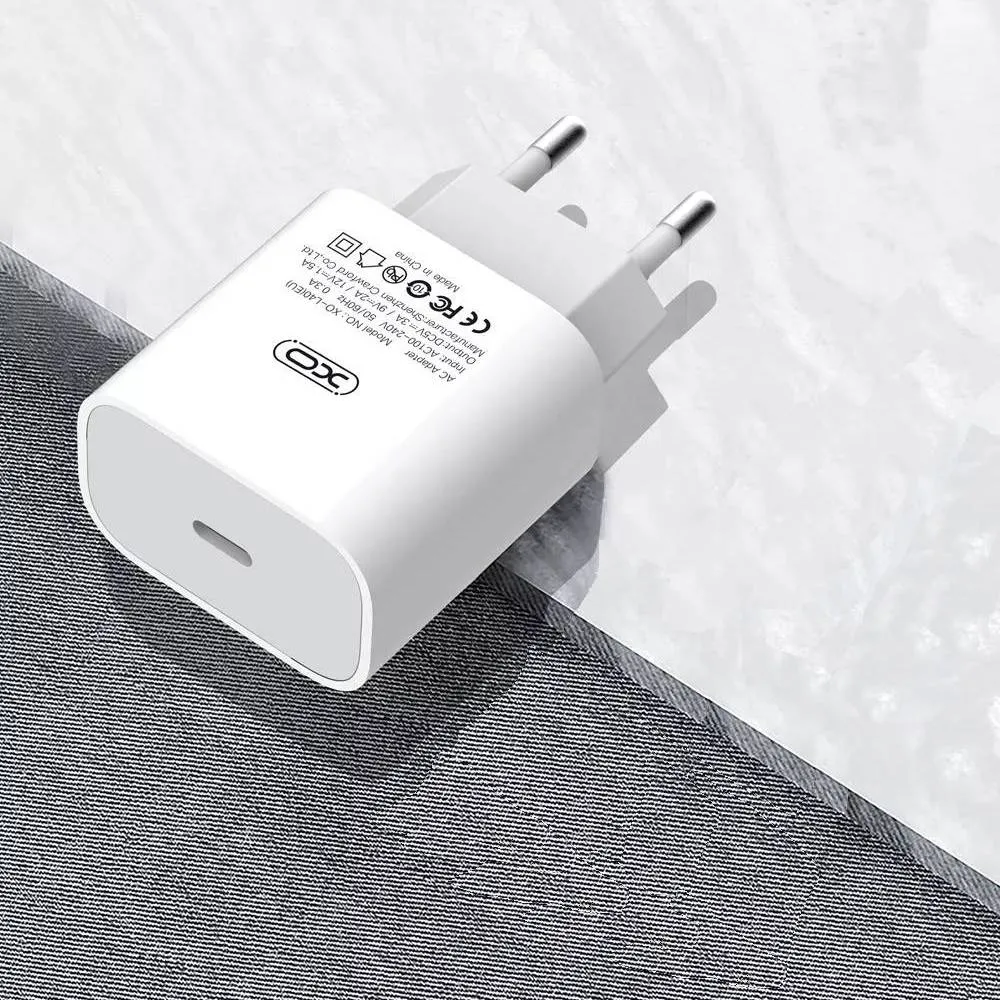 Încărcător XO L40, 18W, Alb