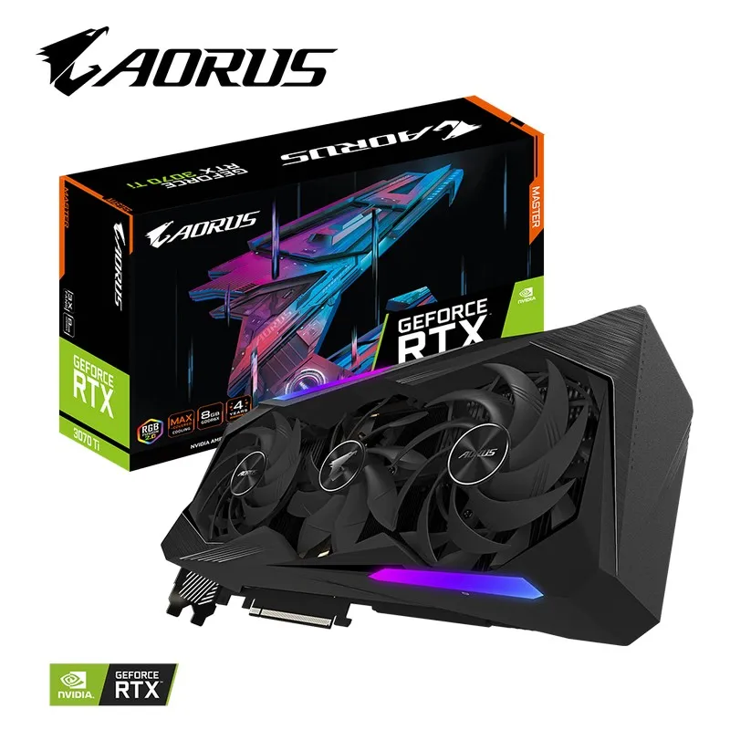 Placă Video Gigabyte GV-N307TAORUS M-8GD,  8GB GDDR6X 256bit