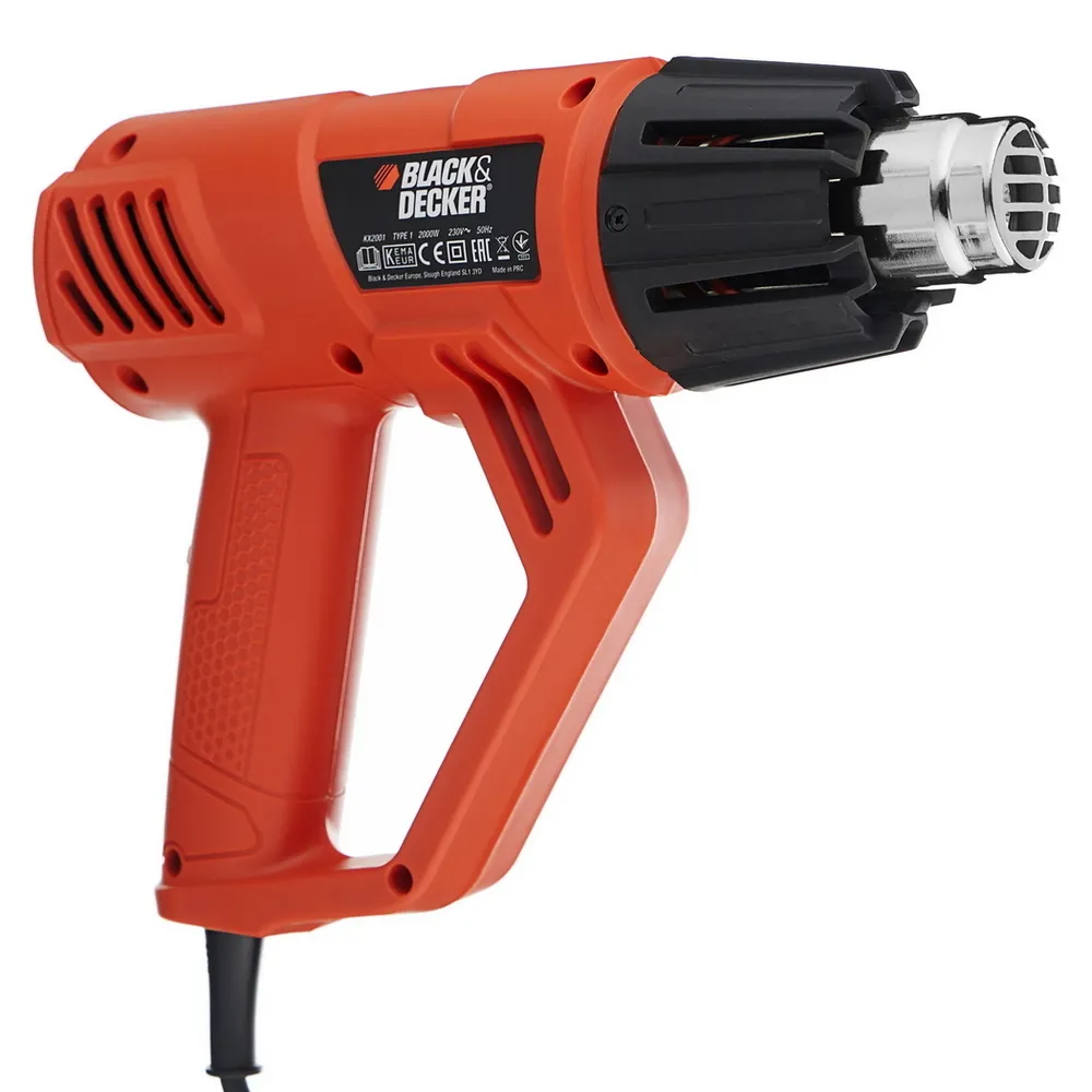 Пистолет горячего воздуха Black+Decker KX2001K-QS
