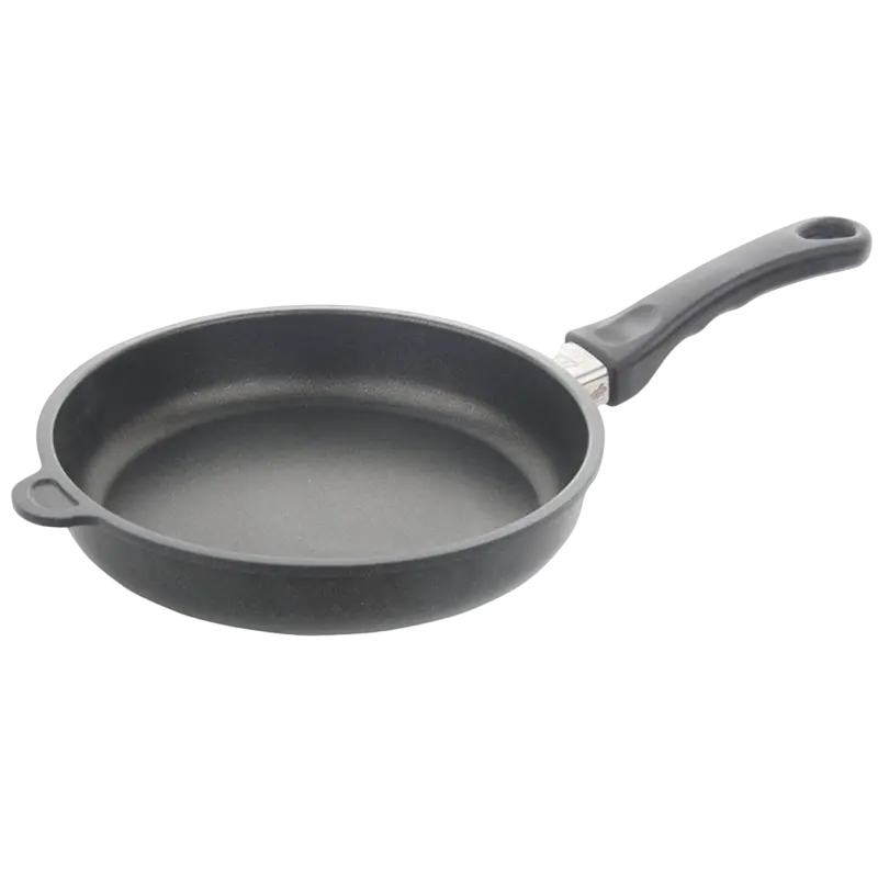 Сковорода AMT Gastroguss AMT-524-E, 1,3л, 24см, Чёрный