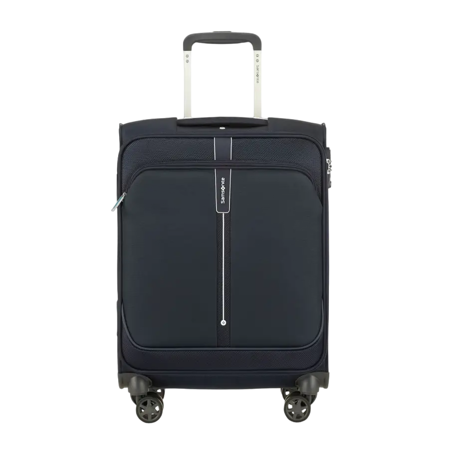 Valiza Samsonite POPSODA cu 4 roti 55/20 lungime 40CM albastru inchis