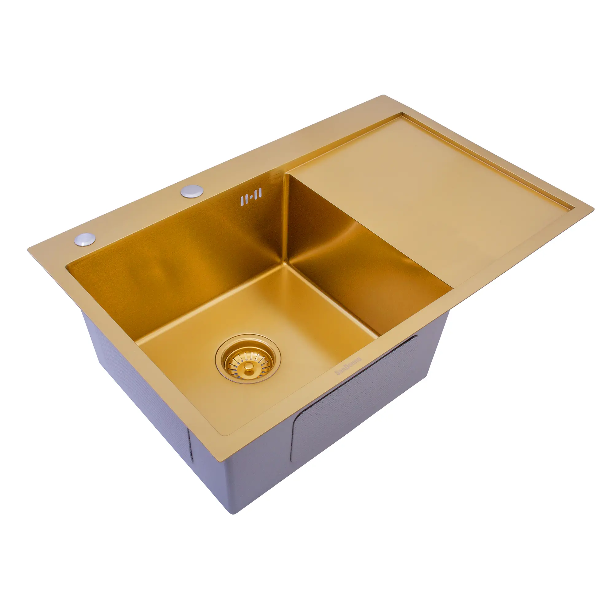 Chiuveta handmade SanDonna HD7850 (Auriu)