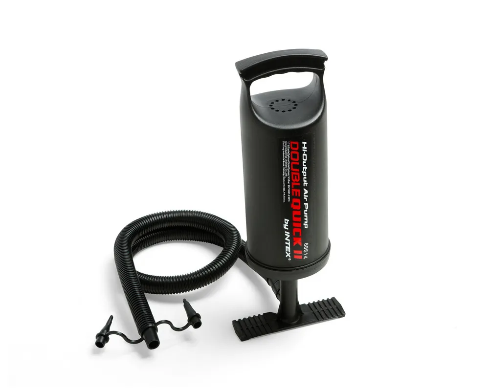 Accesorii pentru piscine Intex Double Quick II Hand Pump, Negru, 68614